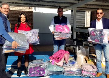 La Fiscalía Anticorrupción se solidariza participando en la campaña del DIF Estatal JUNTOS ¡sin frío!